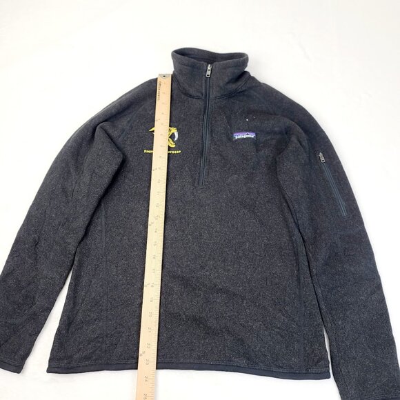 Patagonia Men's Black Better Half Zip Long Sleeve Pullover Sweater Size S - Picture 3 of 8